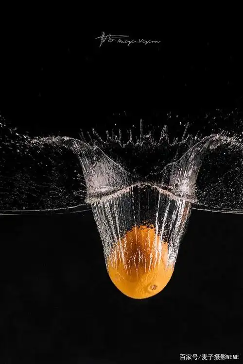 五一宅家,拍橙子入水的画面,毫无保留地分享拍摄技巧!