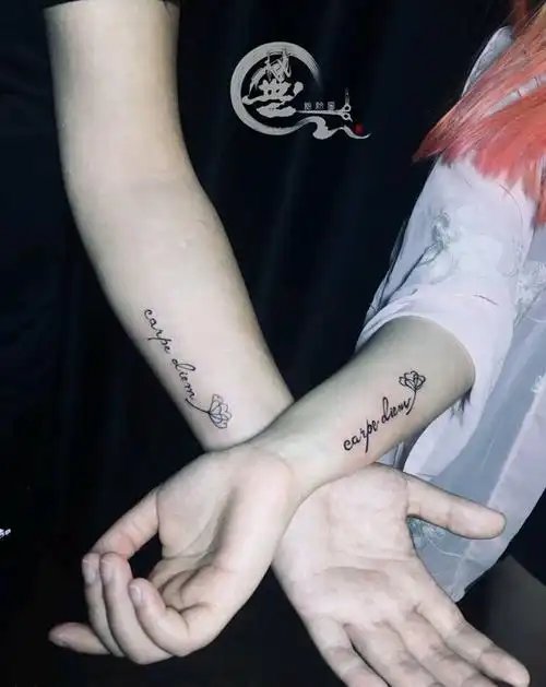 情侣纹身纹身图片手臂情侣纹身图案