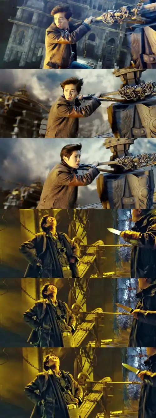 鹿晗～盗墓笔记电影截图-by磨叽磨叽磨叽