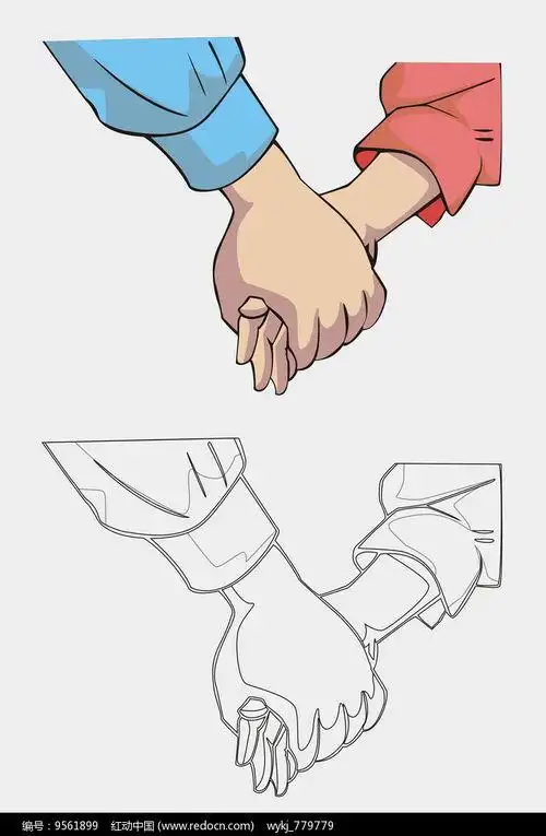 手牵手图片大全卡通 - 搜狗图片搜索