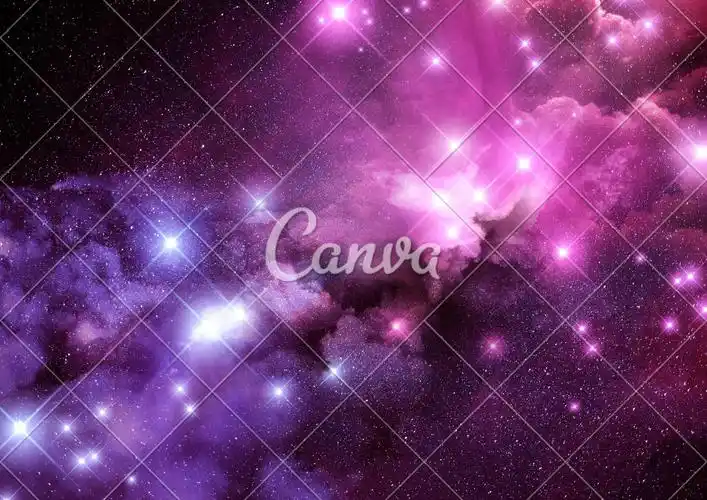 星座星星太空粉色紫色银河系星云夜晚抽象粒子图片