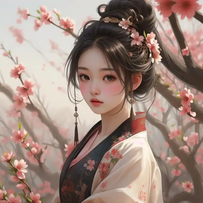 淡雅古风女子头像97清新脱俗 哇～淡雅古风的女子头像来啦!