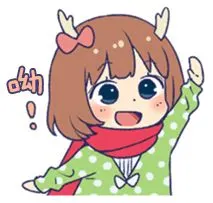 可爱动漫表情包鹿乃かの表情包