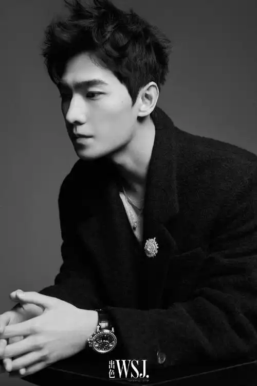 杨洋羊毛卷发型