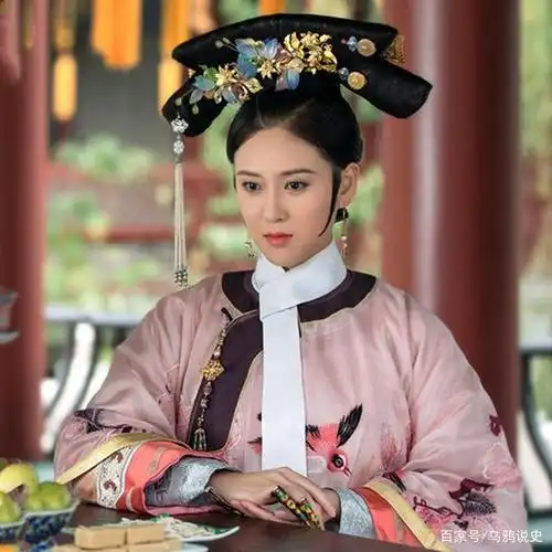 清朝妃子脖子上的白布条叫什么?有什么用呢?