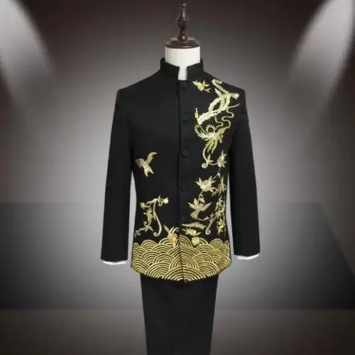 主持演出合唱服民乐男礼服上衣专拍 新款 - 男装 - 备货网