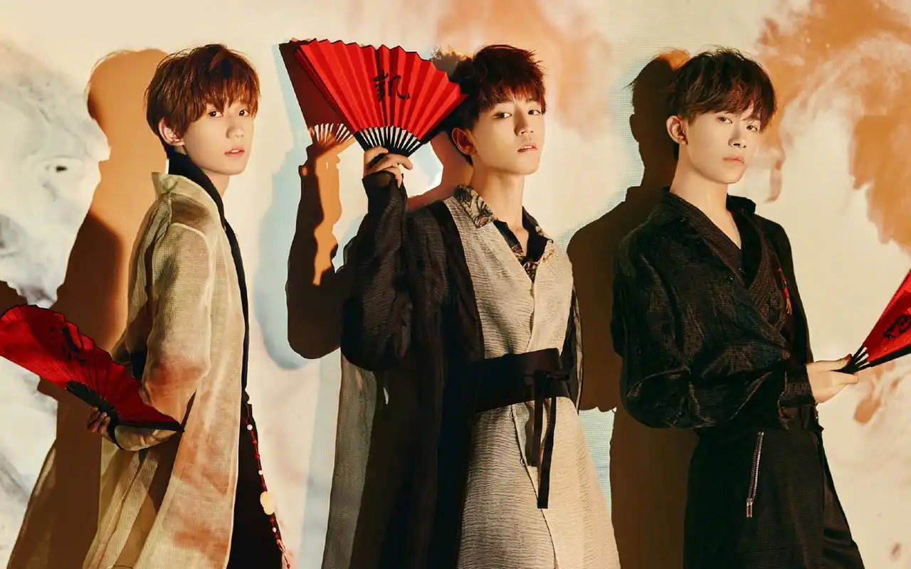 tfboys唯美中国风高清桌面壁纸