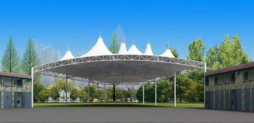 结构膜结构舞台 遮阳棚 污水池加盖设计制作安装设计 膜结构雨棚设计