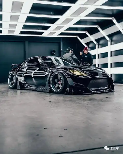 黑武士火箭兔宽体丰田 gr86,日暮时分才尽显杀气