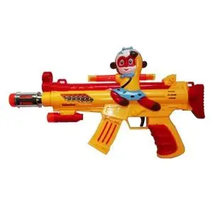 孙悟空齐天大圣玩具枪260猴子电动声光枪厂家货源热销儿童玩具枪