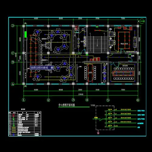 尝试作品-----工装cad施工图(天正)