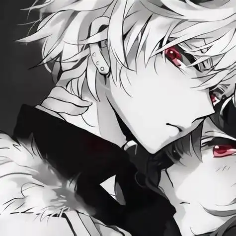 占有欲很强的病娇情侣头像图文