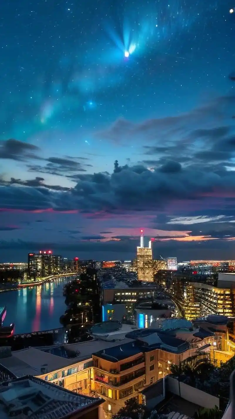 看看这些绝美的8k超清蓝光夜空手机竖屏壁纸,是不是超级震撼呀!