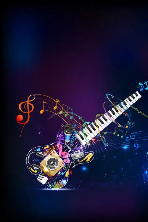 背景搜索 > 黑色炫酷音乐班招生海报 000