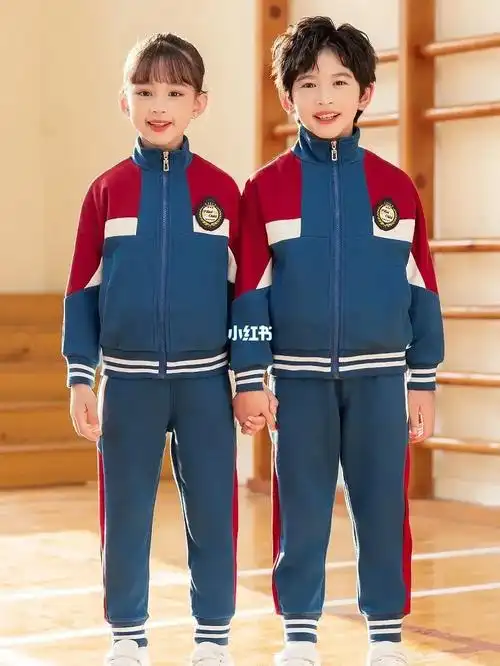 新款小学生班服春秋款运动套装两件套校服