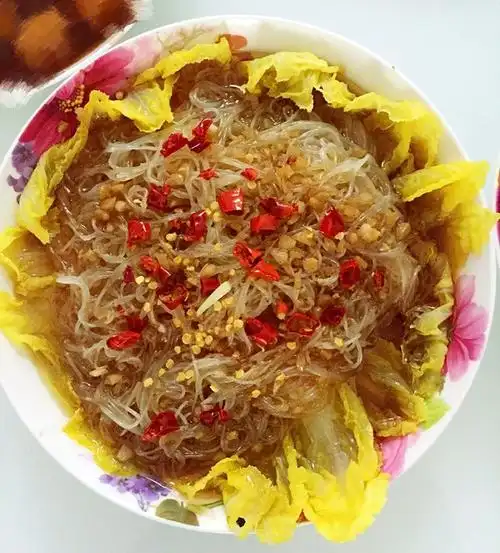 暖暖的暖暖做的蒜蓉粉丝娃娃菜