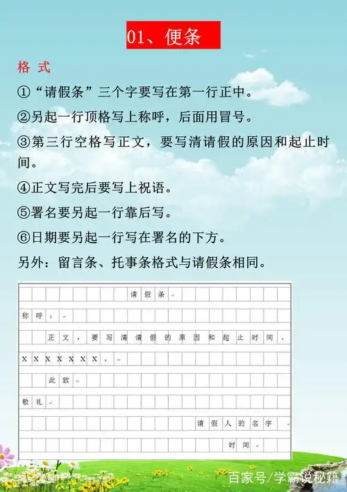 小学生必掌握:7种写作文体格式及技巧大全,不止信件,读后感!