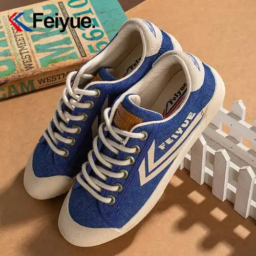 飞跃帆布布鞋夏季官方旗舰店官网潮鞋ins低帮浅口帆布鞋