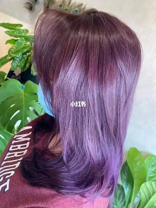 紫色系  #紫色头发  #女生发型  #发色分享  #染发  #puchong