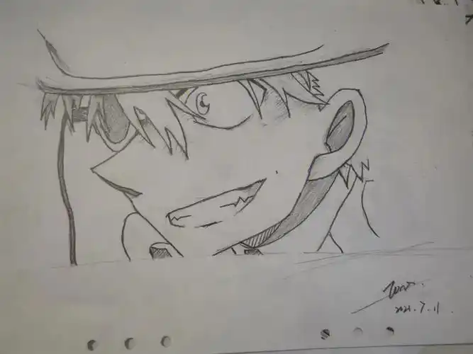 柯南  #手绘  画完画手会把纸弄脏了,要怎么办啊?