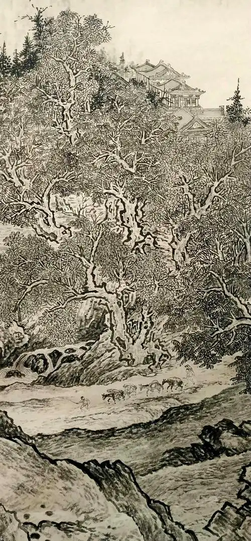 天津美术学院宋代山水画精研与创作高研班经典作品研习汇报展