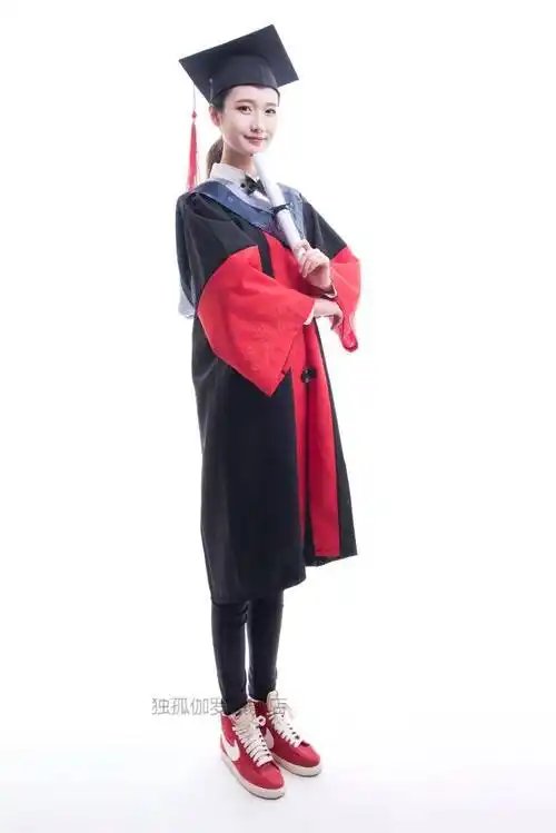 学士服硕士服毕业服本科学位服工科博士服文科医科毕业照服装大学生