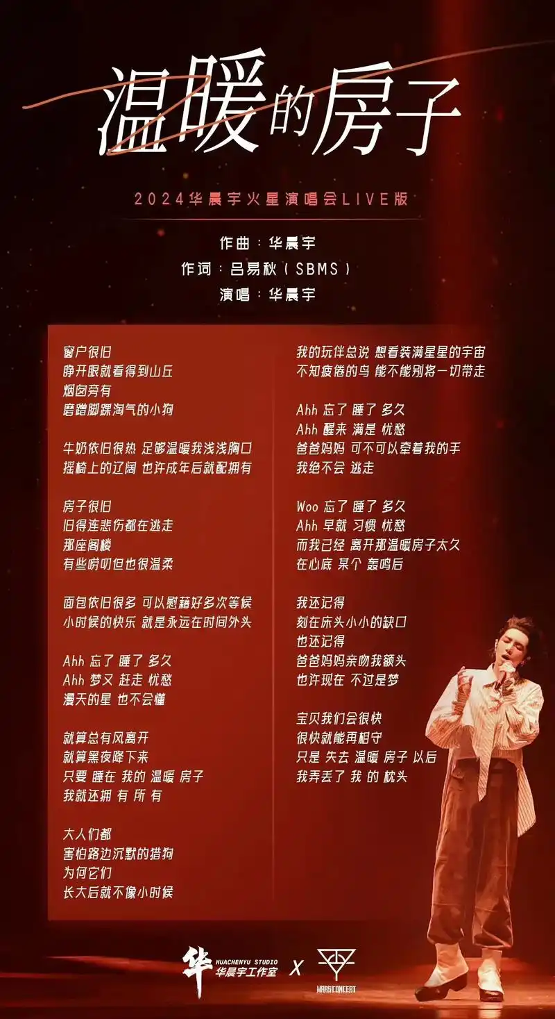 华晨宇《温暖的房子》talk
