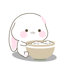 微信表情/宇宙最萌的甜兔酱表情包第二弹