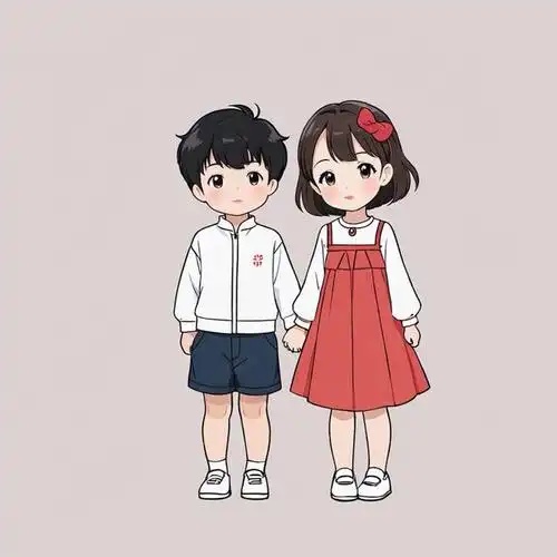 儿童头像|兄妹成长记忆