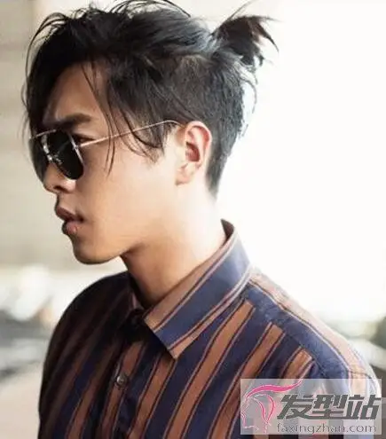 男生马尾辫发型扎法 个性帅气尽显男人魅力