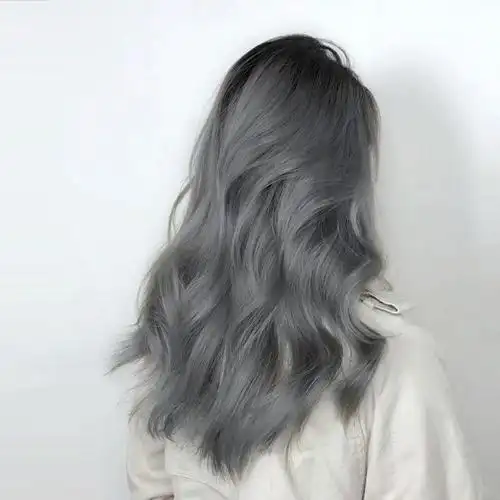 2022新款染发膏流行色自己在家染头发 奶奶灰 褪色膏 不够底色的拍【