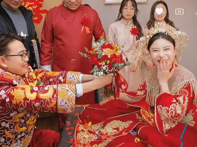 小红书普通女孩的婚礼圆满完成啦