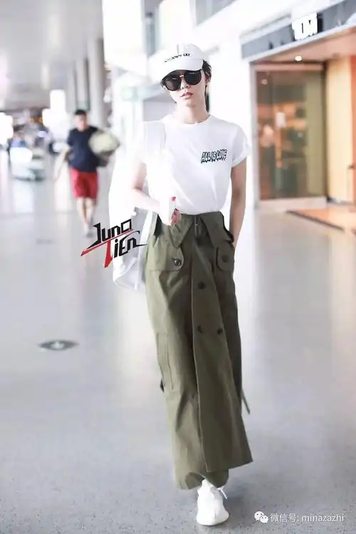 杨幂刘雯戚薇等女明星的夏季街拍合集你家女神能打几分