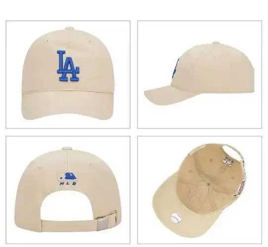 休闲棒球帽 软顶运动遮阳潮流百搭鸭舌帽 ny洋基帽mlbla帽子男女款 -