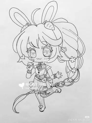 小舞怎么画简单又可爱 小舞怎么画简单又可爱全身