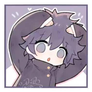 呆萌系的可爱又很个性的男生头像哦,很萌的又很好看的一款可爱的卡通