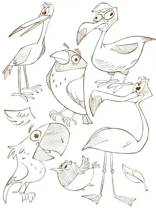 笔记灵感  #零基础学画画  #简笔画  #小动物怎么画  #画画  #插画