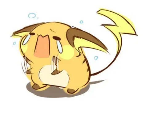 皮卡丘哭的样子,看的心都化了!