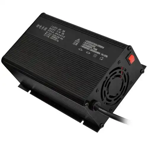 适用电动车三元锂电池充电器磷酸铁锂48v5a60v8a72v10a铝壳大功铝壳