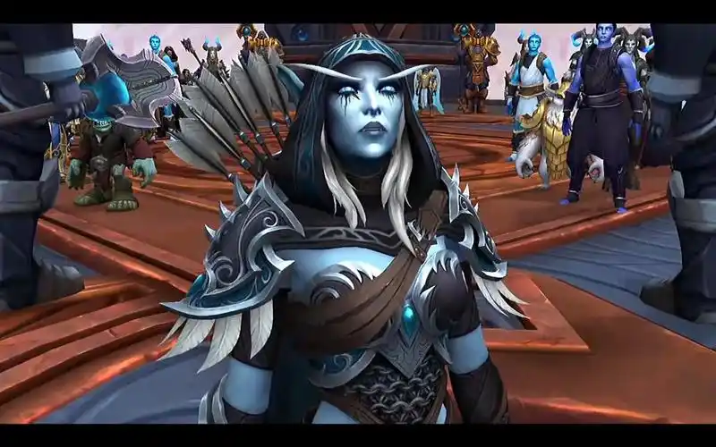 魔兽世界9.0 暗影国度 希尔瓦娜斯的审判 等级压缩至60级版本cg(2020.