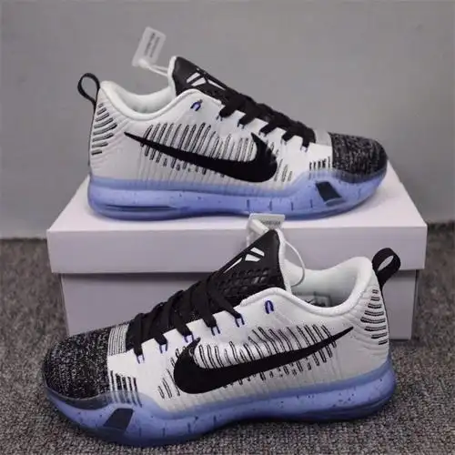 纯原zk10代篮球鞋男阴阳刺客鲨颌kobe10气垫耐磨运动鞋学生全明星图色