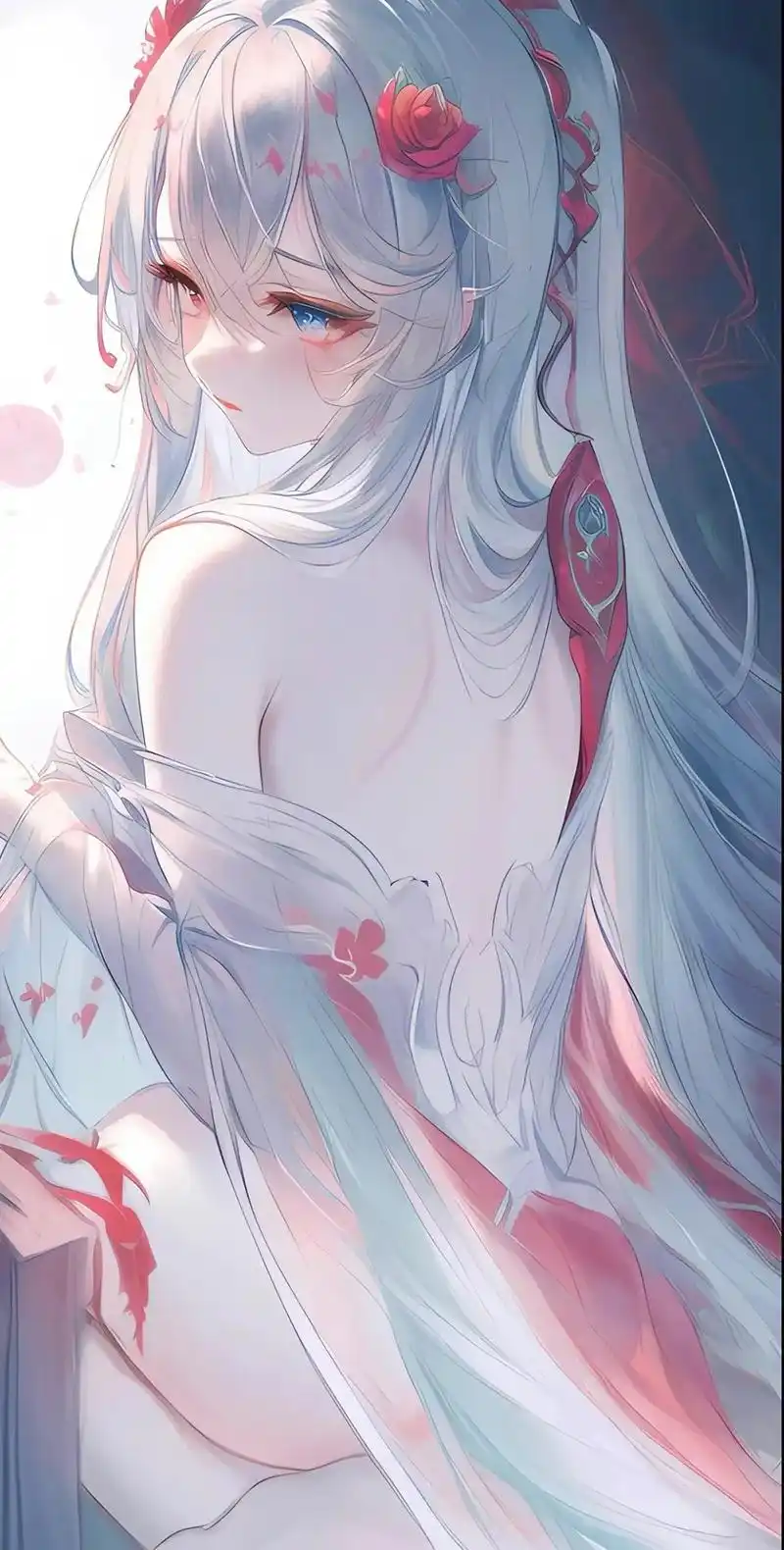 二次元 #动漫女神 精美手机壁纸视觉盛宴 - 抖音