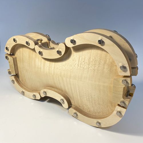 合式夹 单制作琴侧 双 琴合侧   小提琴工具夹合体手拧螺母