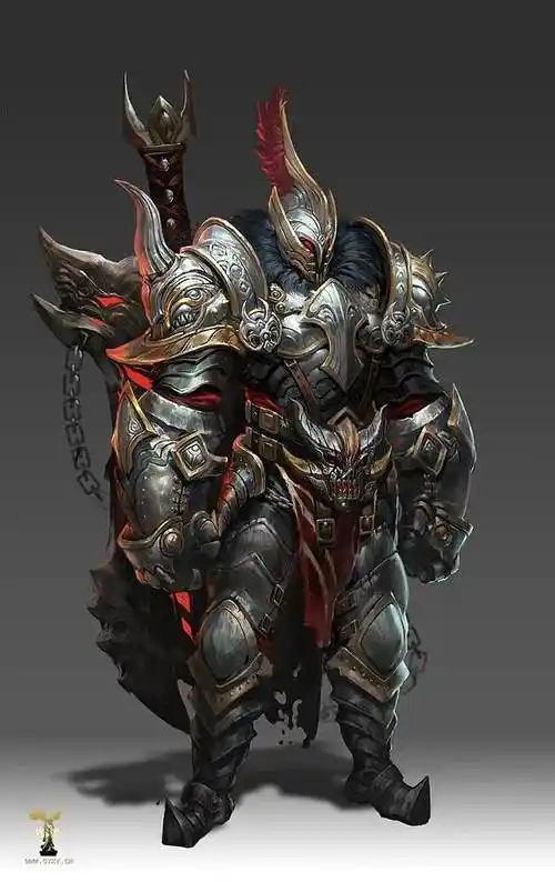 欧式铠甲# #战士# #西方铠甲# #.