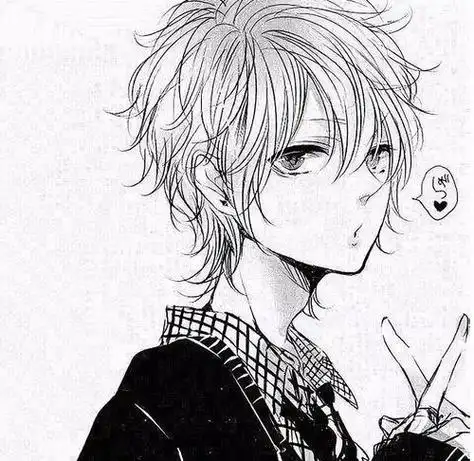 动漫人物简笔画图片看过该简笔画的同学还看了:●二次元男生简笔画