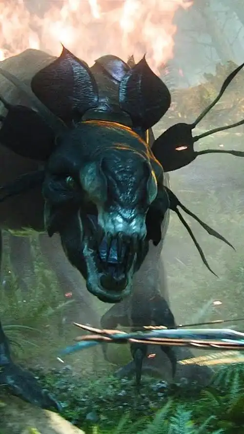 来自外星球的六腿猛兽,超棒坐骑!#阿凡达  #60帧