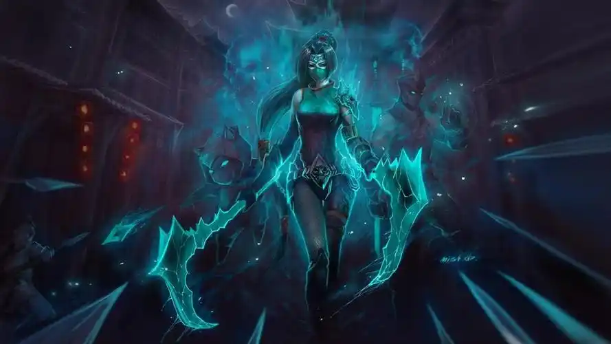 lol英雄联盟冰霜女巫 标签推荐      本站所有桌面壁纸,美女