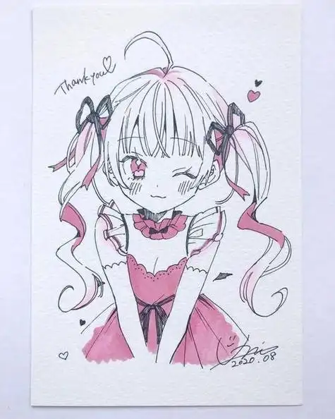 动漫少女绘画动漫少女绘画教程