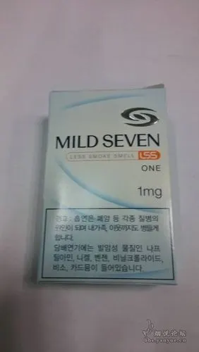 味道刚劲有力,有举鼎拔山之式日本香烟--1毫克七星