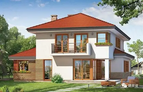 户型3户型2户型1下面给大家带来20款美式田园风的小别墅,可谓人见人爱